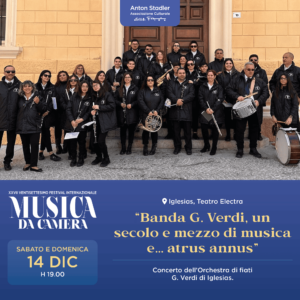 Concerto “Banda G. Verdi, un secolo e mezzo di musica e… atrus annus” - 14 dicembre 2025