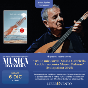 Presentazione del libro "Tra le mie corde" - 6 dicembre 2025